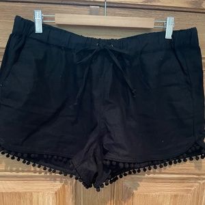 NWT J Crew shorts with fringe detail